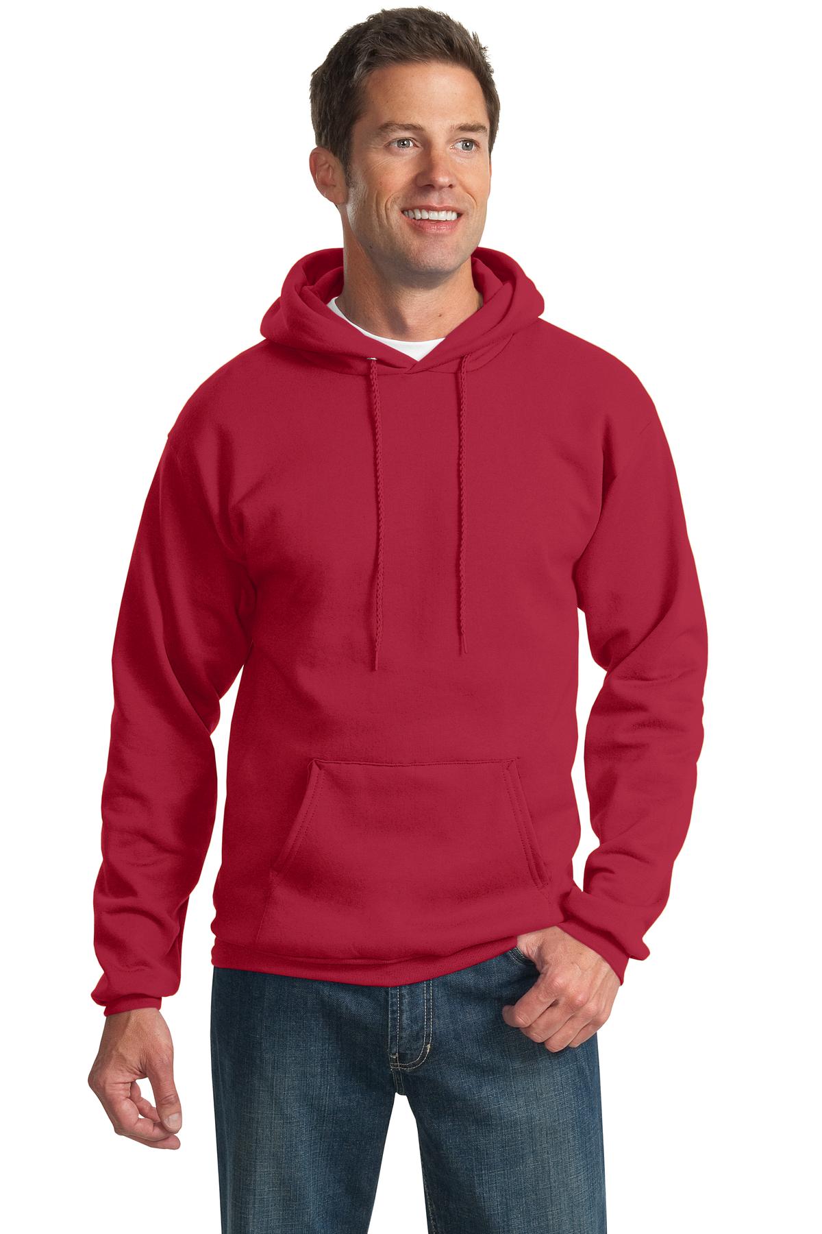 Port & Co ™  Tall Essential Fleece Pullover Hooded Sweatshirt. PC90HT