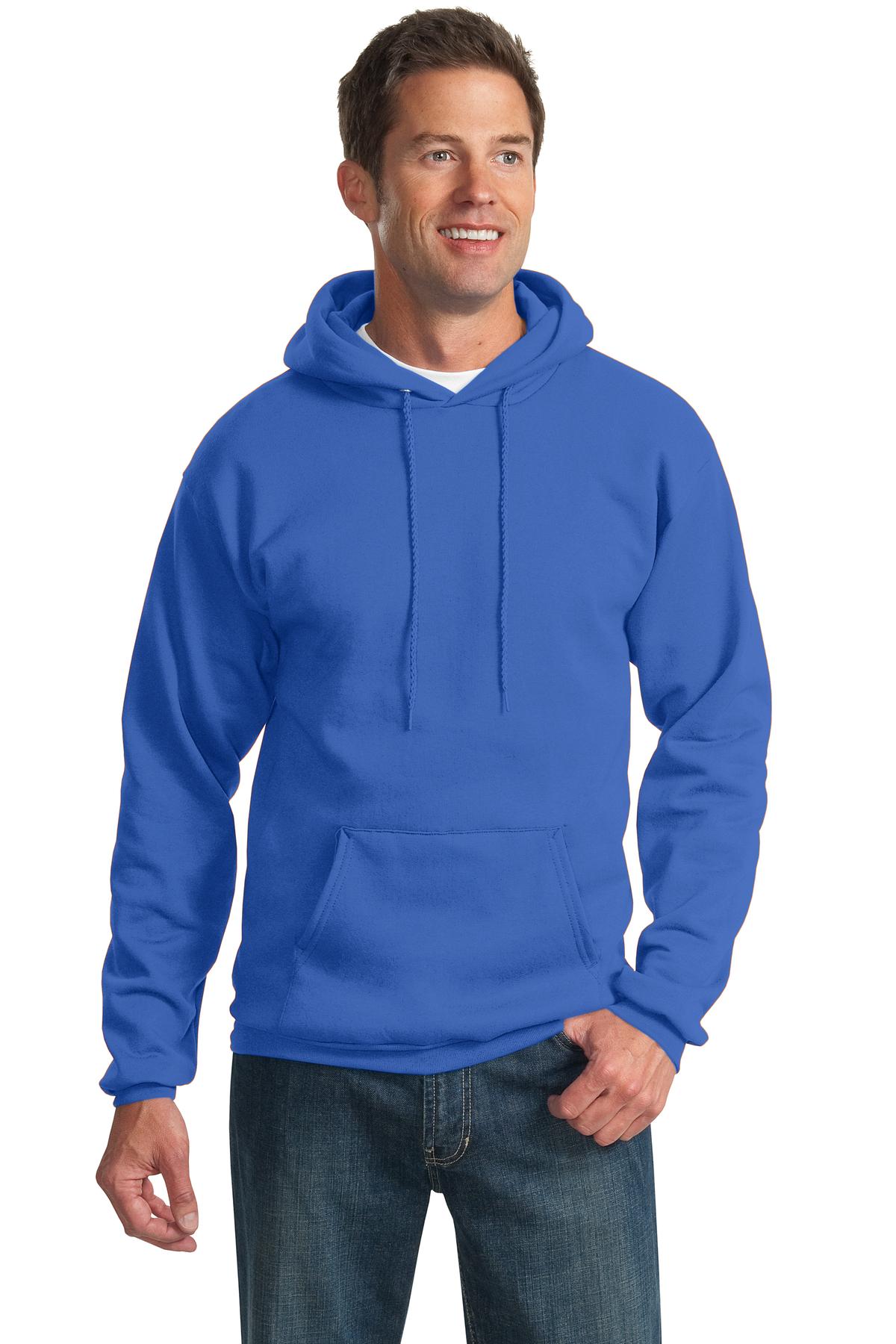 Port & Co ™  Tall Essential Fleece Pullover Hooded Sweatshirt. PC90HT