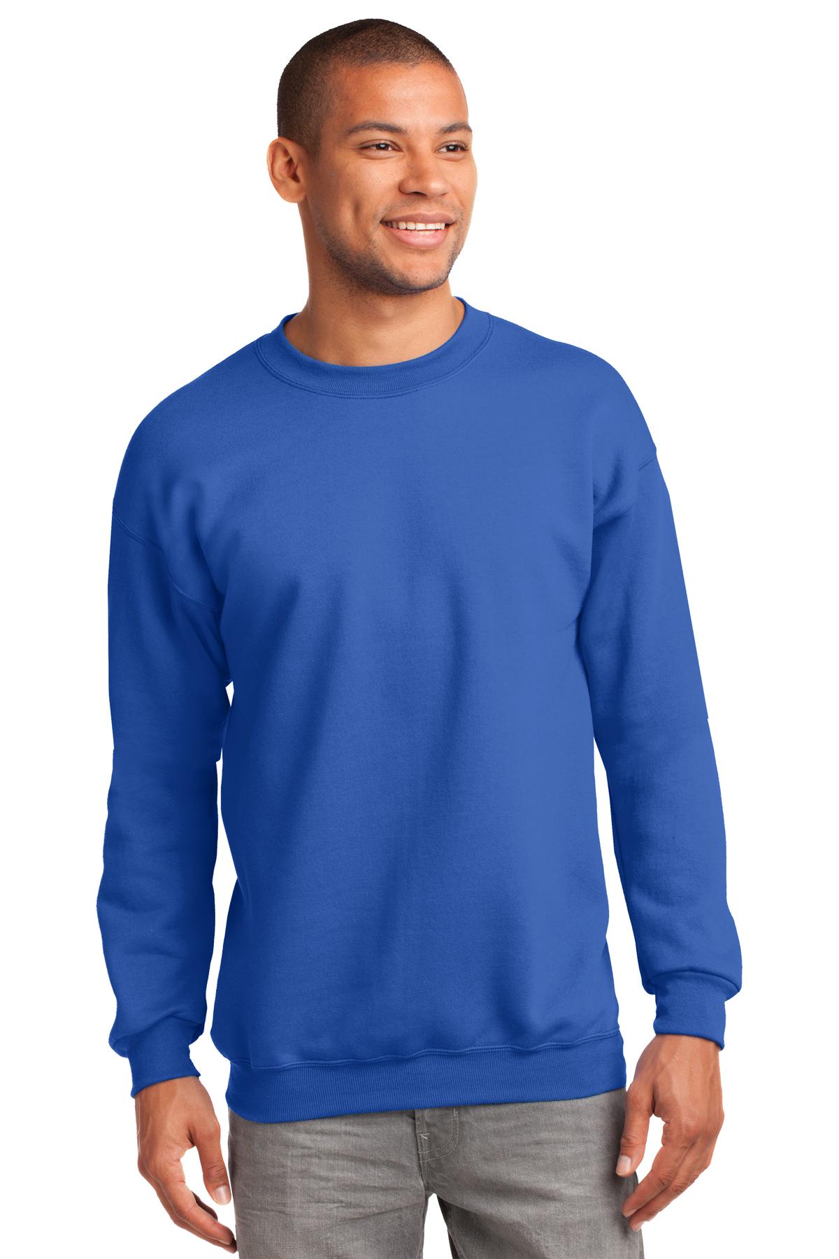Port & Co ™  Tall Essential Fleece Crewneck Sweatshirt. PC90T