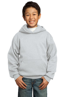 Port & Co ™  Youth Core Fleece Pullover Hooded Sweatshirt.  PC90YH