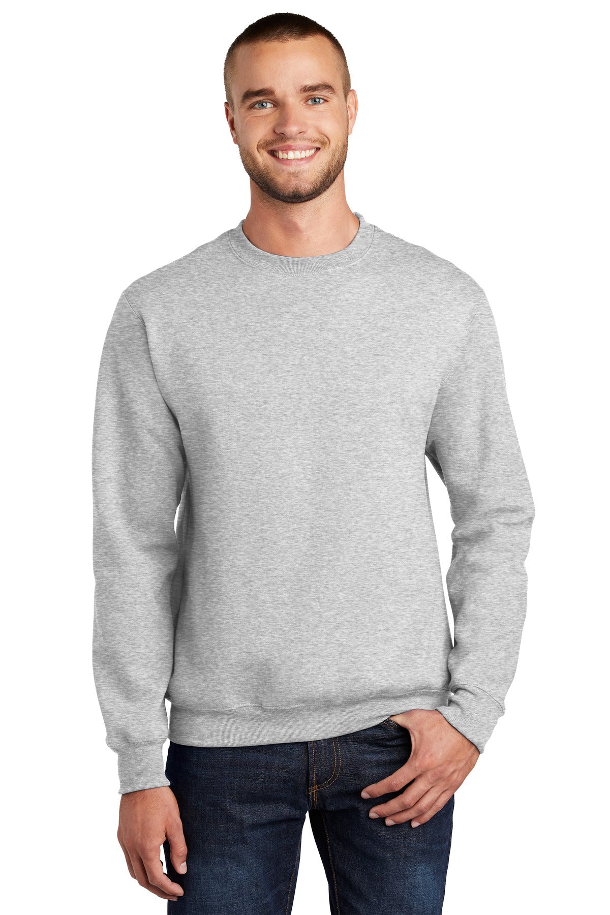 Port & Co ™  Essential Fleece Crewneck Sweatshirt.  PC90