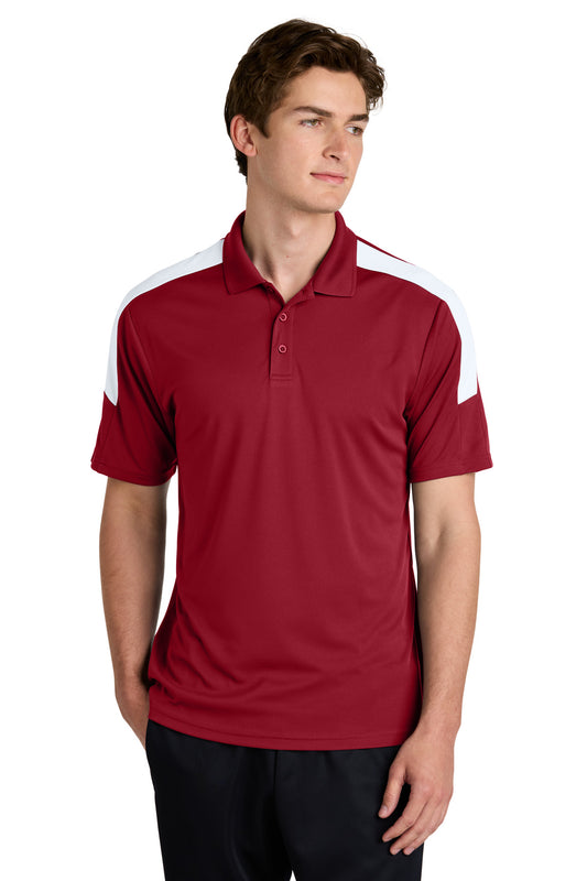 Sport-Tek ®  Competitor ™  United Polo ST104 - Deep Red/ White