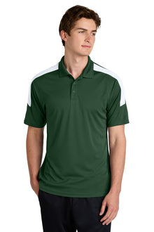 Sport-Tek ®  Competitor ™  United Polo ST104 - Forest Green/ White