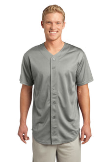 Sport-Tek ®  PosiCharge ®  Tough Mesh Full-Button Jersey. ST220