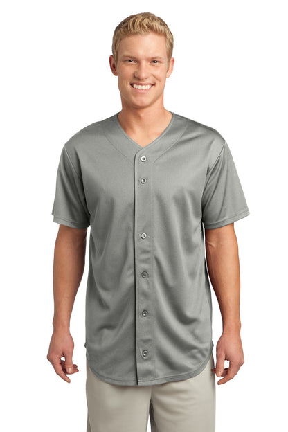 Sport-Tek ®  PosiCharge ®  Tough Mesh Full-Button Jersey. ST220