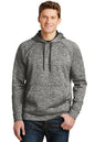 Sport-Tek ®  PosiCharge ®  Electric Heather Fleece Hooded Pullover. ST225