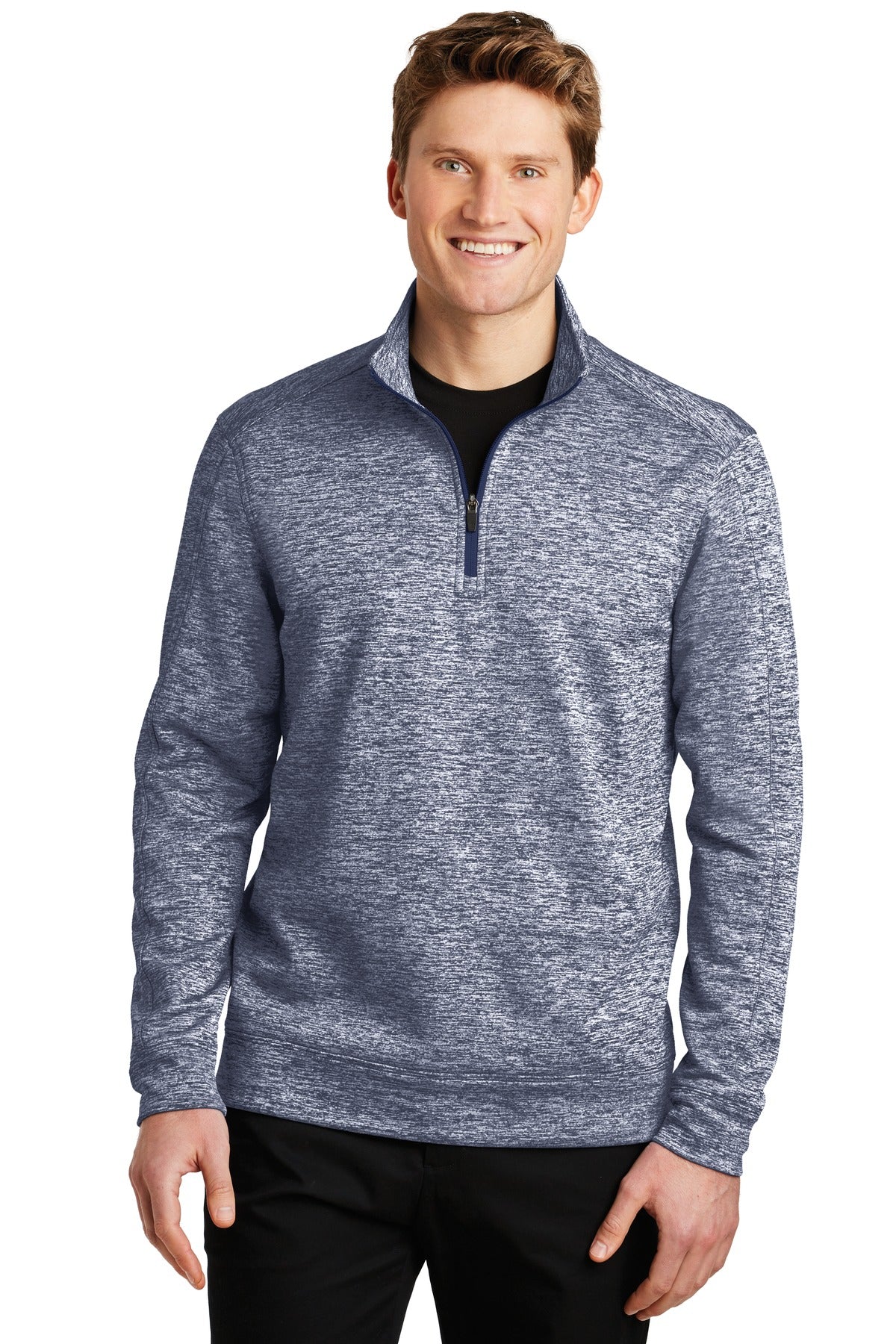 Sport-Tek ®  PosiCharge ®  Electric Heather Fleece 1/4-Zip Pullover. ST226