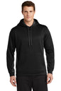 Sport-Tek ®  Sport-Wick ®  Fleece Colorblock Hooded Pullover. ST235