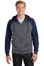 Sport-Tek ®  Sport-Wick ®  Varsity Fleece Full-Zip Hooded Jacket. ST236