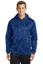 Sport-Tek ®  Sport-Wick ®  CamoHex Fleece Hooded Pullover. ST240