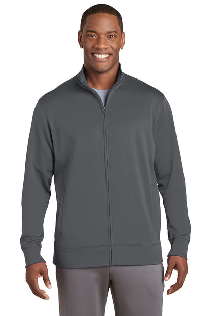 Sport-Tek ®  Sport-Wick ®  Fleece Full-Zip Jacket.  ST241