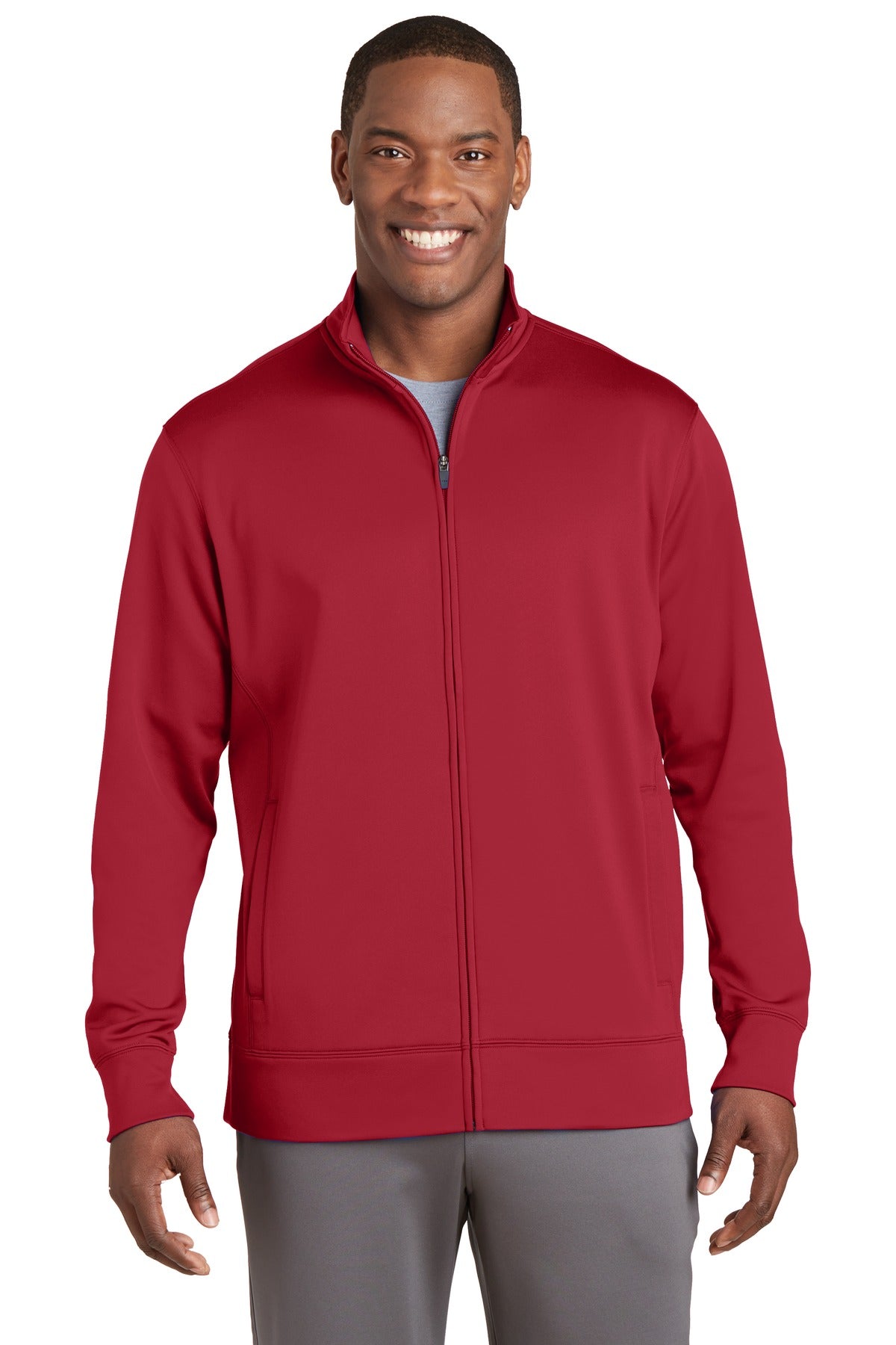 Sport-Tek ®  Sport-Wick ®  Fleece Full-Zip Jacket.  ST241