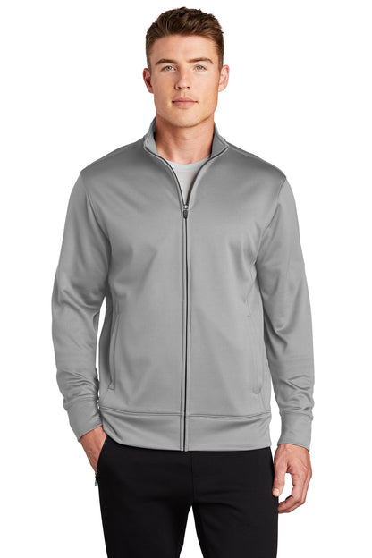 Sport-Tek ®  Sport-Wick ®  Fleece Full-Zip Jacket.  ST241