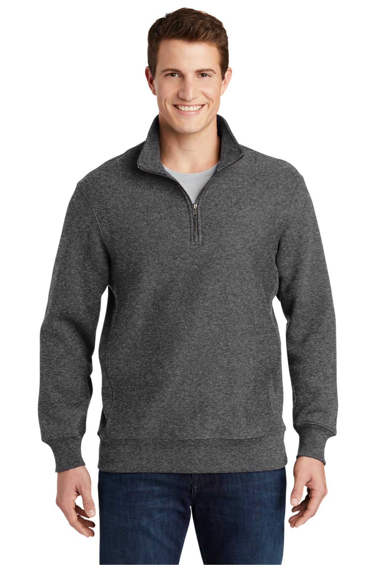 Sport-Tek ®  Super Heavyweight 1/4-Zip Pullover Sweatshirt. ST283
