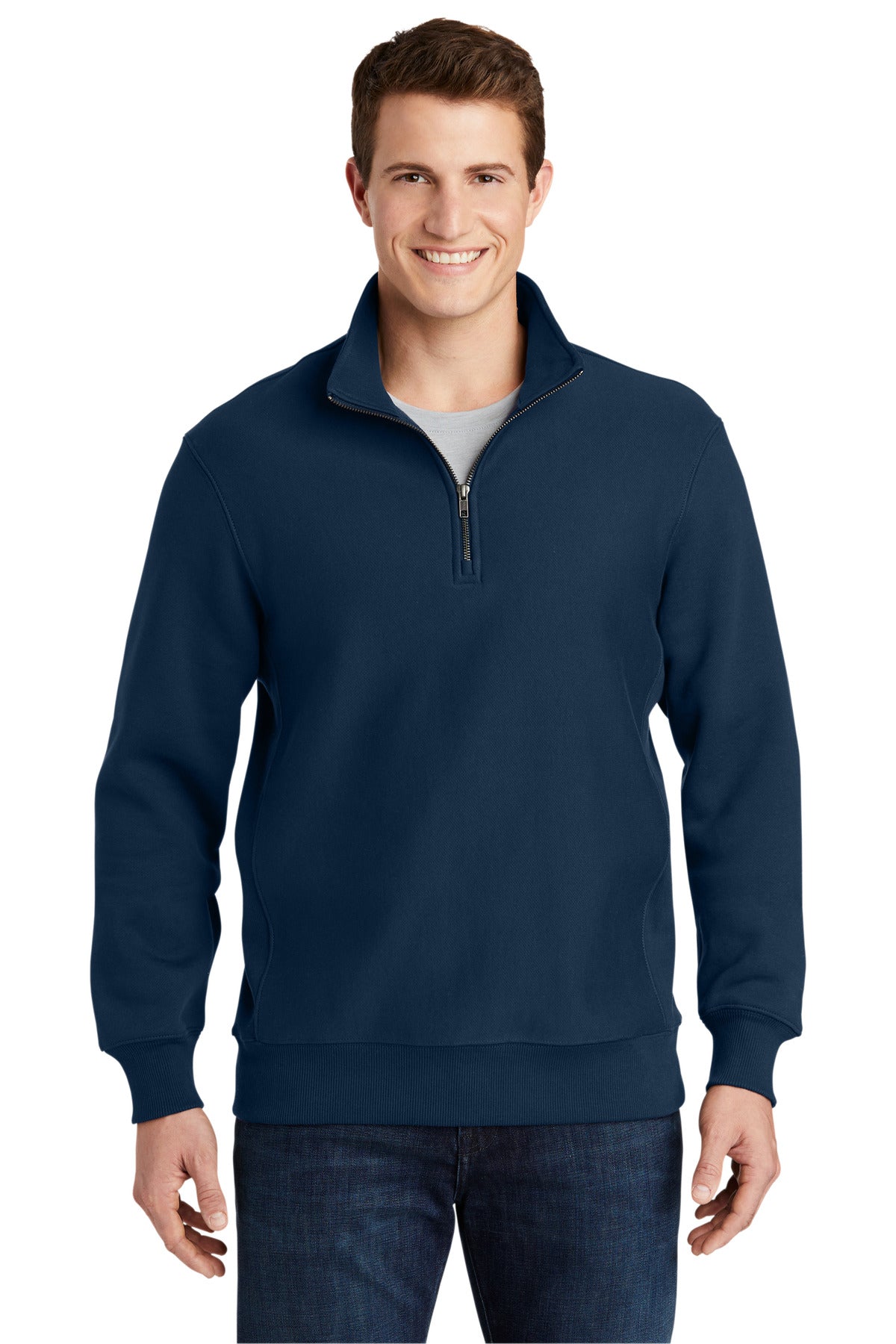 Sport-Tek ®  Super Heavyweight 1/4-Zip Pullover Sweatshirt. ST283