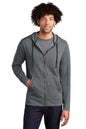 Sport-Tek  ®  PosiCharge  ®  Tri-Blend Wicking Fleece Full-Zip Hooded Jacket ST293