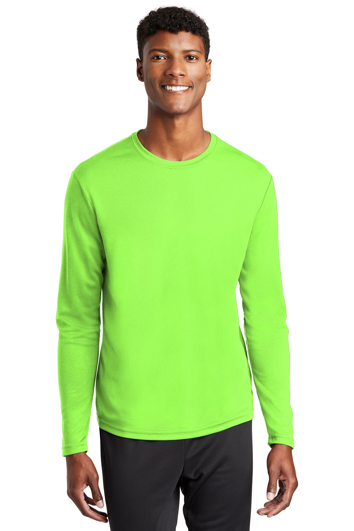 Sport-Tek ®  PosiCharge ®  RacerMesh ®  Long Sleeve Tee. ST340LS