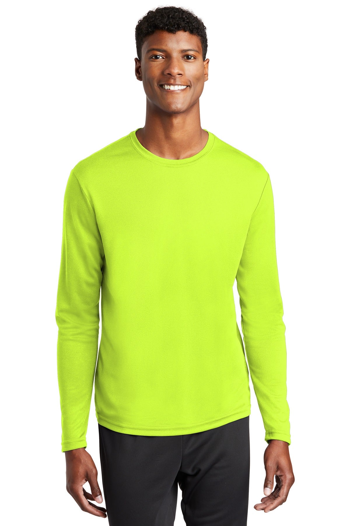 Sport-Tek ®  PosiCharge ®  RacerMesh ®  Long Sleeve Tee. ST340LS