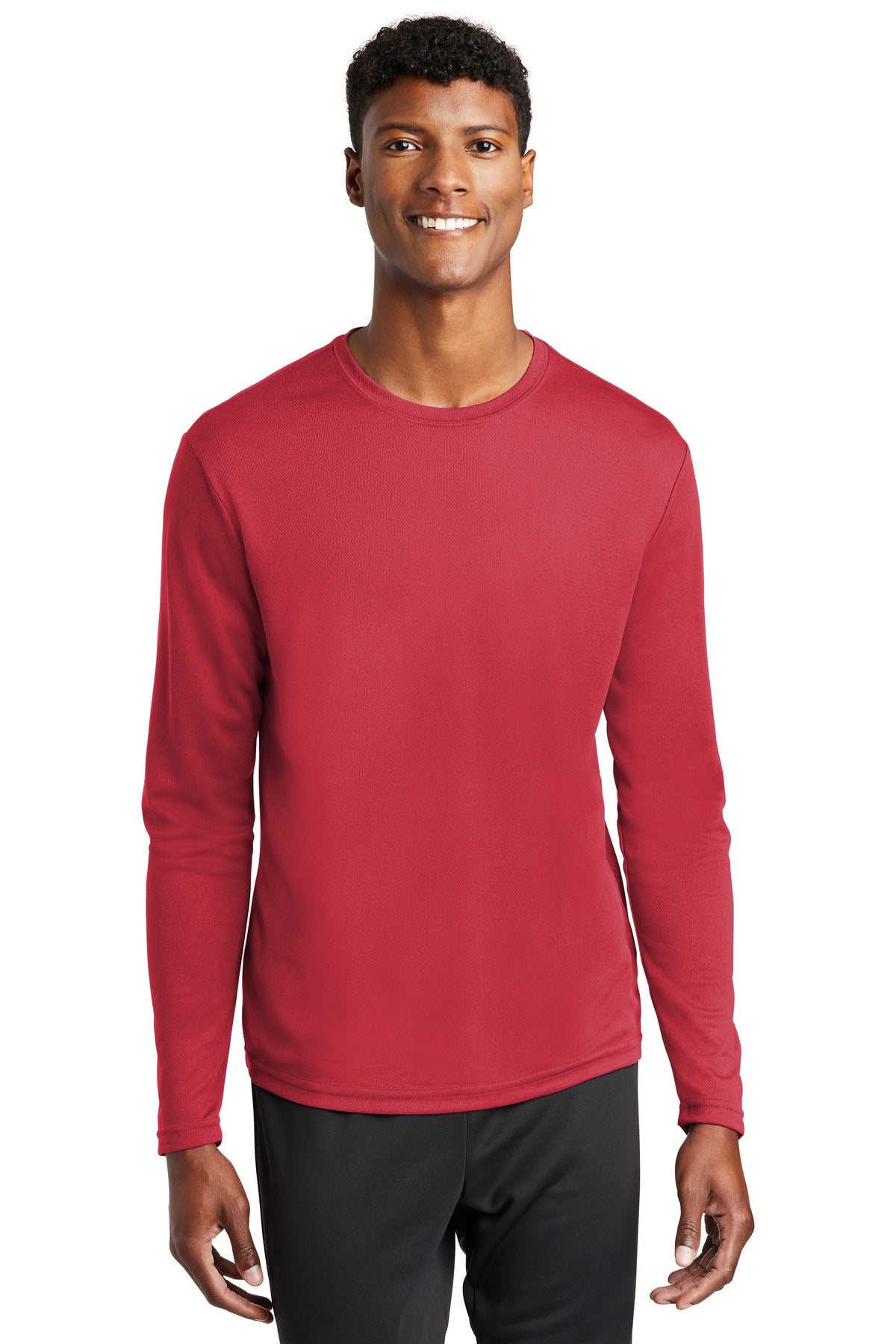 Sport-Tek ®  PosiCharge ®  RacerMesh ®  Long Sleeve Tee. ST340LS