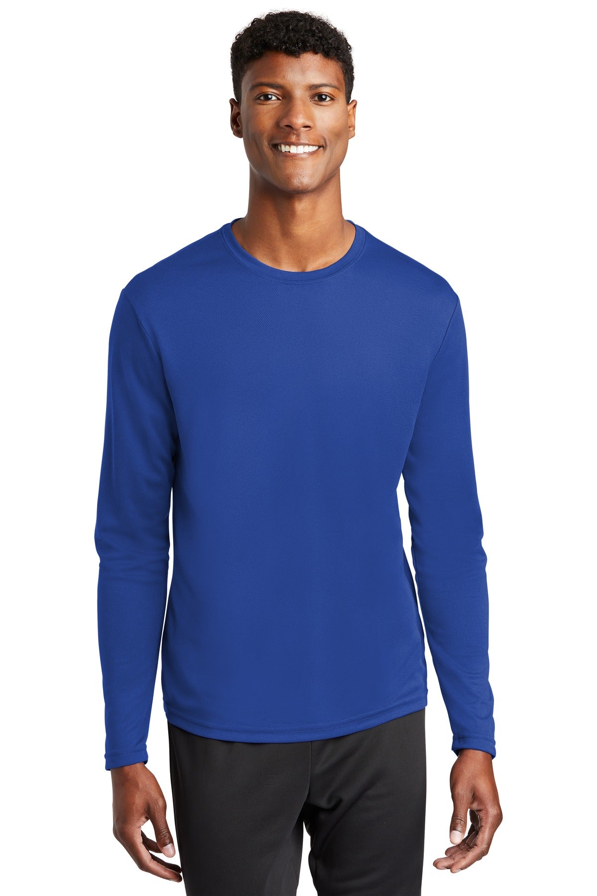 Sport-Tek ®  PosiCharge ®  RacerMesh ®  Long Sleeve Tee. ST340LS