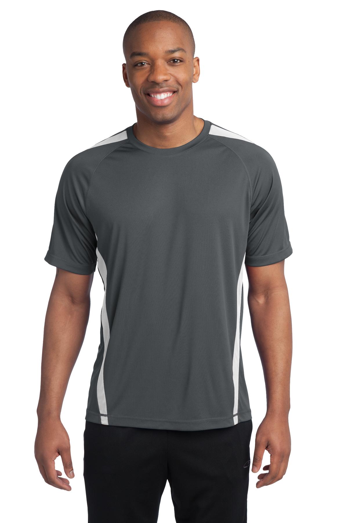 Sport-Tek ®  Colorblock PosiCharge ®  Competitor™ Tee. ST351
