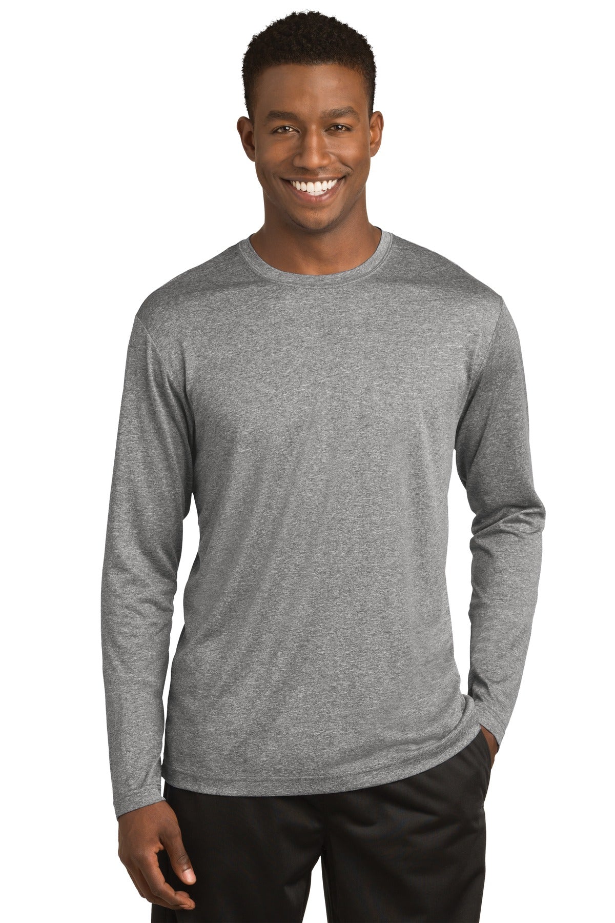 Sport-Tek ®  Long Sleeve Heather Contender ™  Tee. ST360LS