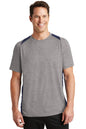 Sport-Tek ®  Heather Colorblock Contender ™  Tee. ST361