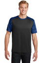 Sport-Tek ®  CamoHex Colorblock Tee. ST371