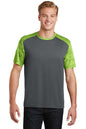 Sport-Tek ®  CamoHex Colorblock Tee. ST371