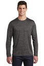 Sport-Tek  ®  PosiCharge  ®  Long Sleeve Electric Heather Tee. ST390LS