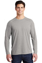Sport-Tek  ®  PosiCharge  ®  Long Sleeve Tri-Blend Wicking Raglan Tee ST400LS
