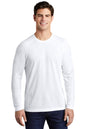 Sport-Tek  ®  PosiCharge  ®  Long Sleeve Tri-Blend Wicking Raglan Tee ST400LS