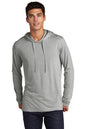 Sport-Tek  ®  PosiCharge  ®  Tri-Blend Wicking Long Sleeve Hoodie ST406