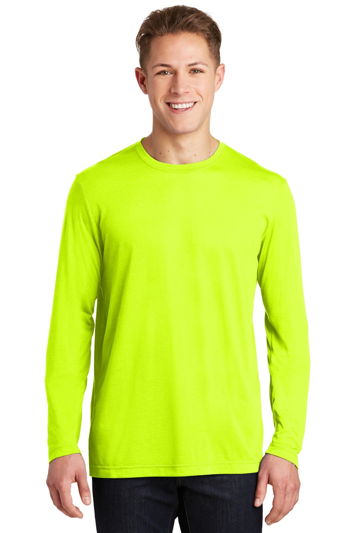 Sport-Tek ®  Long Sleeve PosiCharge ®  Competitor ™  Cotton Touch ™  Tee. ST450LS