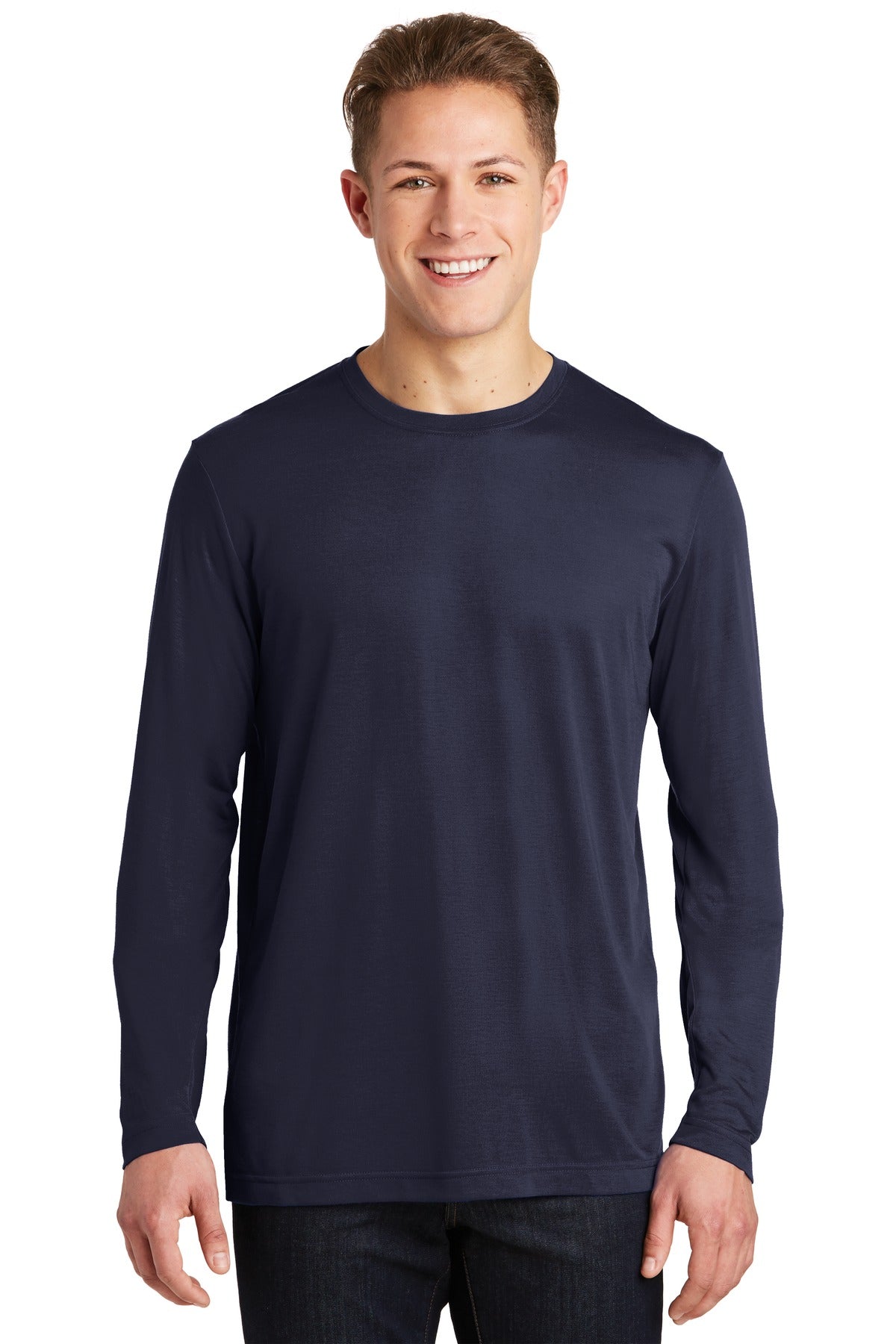 Sport-Tek ®  Long Sleeve PosiCharge ®  Competitor ™  Cotton Touch ™  Tee. ST450LS