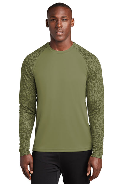 Sport-Tek  ®  Long Sleeve Digi Camo Tee. ST460LS